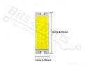 LED Balkje COB 12V / 5W high power wit